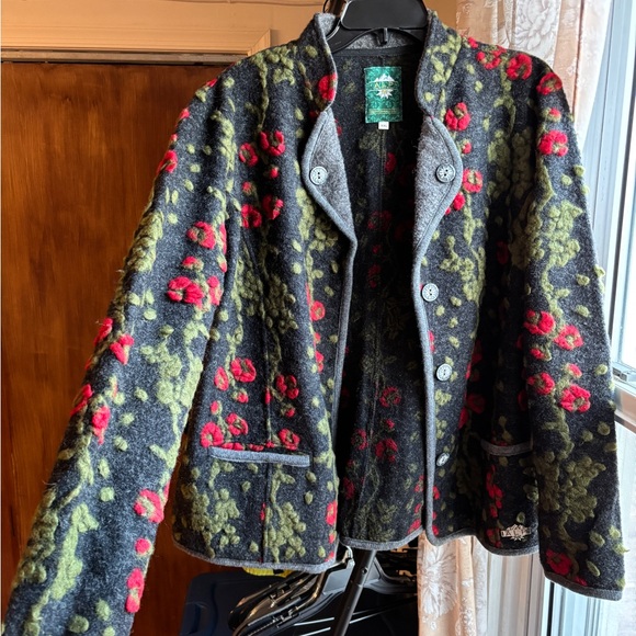 EUC Vintage ALP Dolomite Ski Handmade Wool Cardigan Sweater Jacket | Women’s XXL - Picture 3 of 13